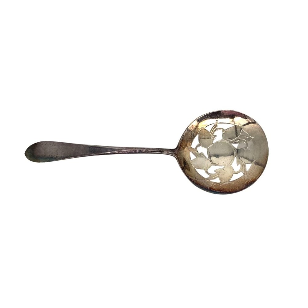 WM Rogers Original Rogers Silver Plated Tomato Server Laurel 1934 Shabby Cottage